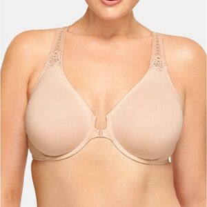 Wacoal Soft Embrace Lace Detail Front-Close Bra 851311 Size 34C